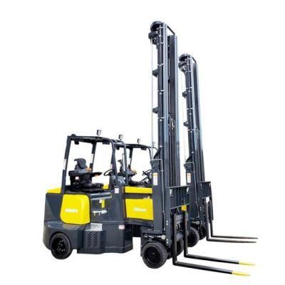 3t 13m Electric Forklift Very Narrow Aisle Forklift Articulated Forklift