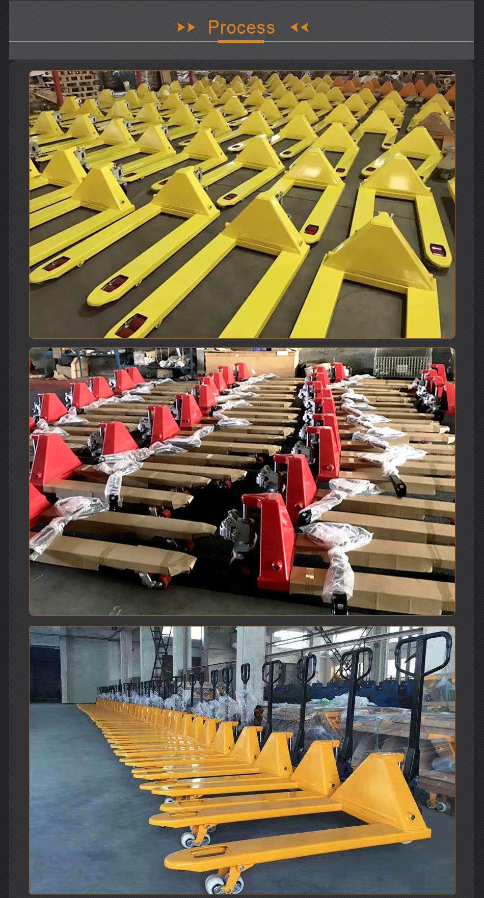High Quality Hydraulic 2.5 Ton Hand Pallet Jack AC Hand Pallet Truck