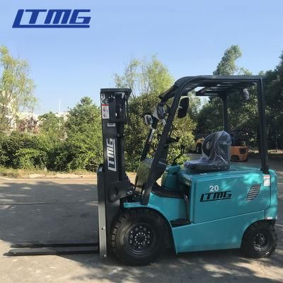 Ltmg Solid Tires 1.5 Ton 2 Ton Electric Forklift Electric Powered Pallet