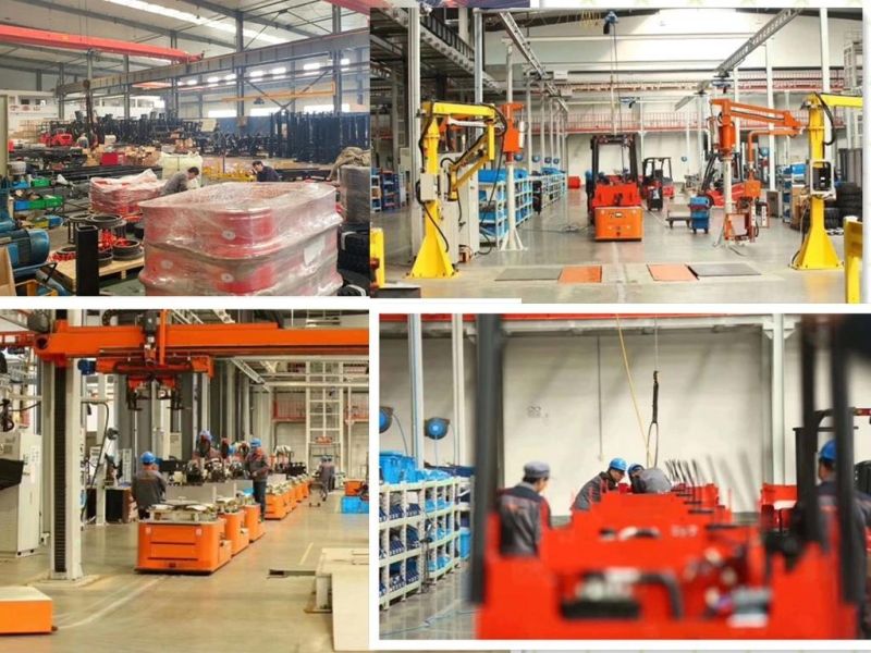 Shanghai Jeakue Sit on Type 1.6ton 2ton Full Electric Reach Forklift with Li Ion Battery or Lead-Acid Battery for Option