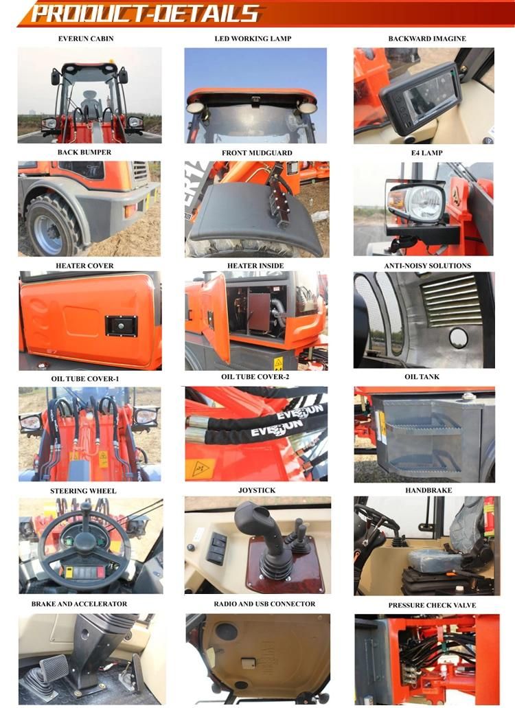 Everun 1.6t Electric Forklift