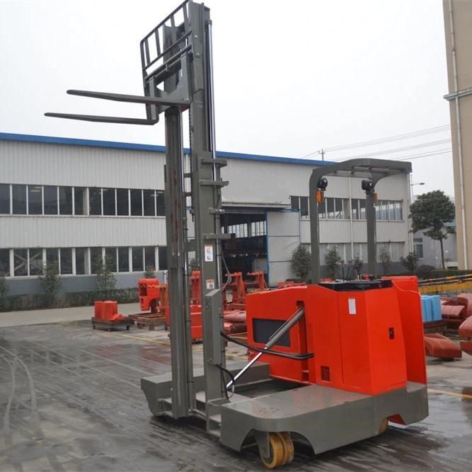 Long Material Cargo Handling Reach Stacker 1.5ton 2ton 2.5t Side-Loading Forklift