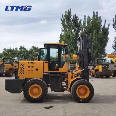 Ltmg Optional 6m Lifting Height ATV Forklift 5ton Rough Terrain Forklift