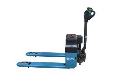 Full Electric Walking Type 1.5t Pallet Truck with 120mm Lift Height