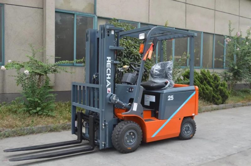 2000kg 3000kg 2.0ton Capacity Heavy Duty Hydraulic Electric Lifting Forklift Truck with Full-AC Motor