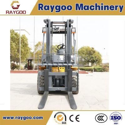 Japanese Engine Xcb-D50 5ton Counterbalance Stacker Block Clamp Forklift Truck Made in China