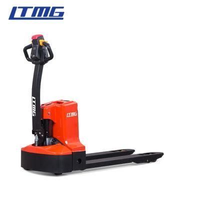 China Lithium Battery Jack 1ton 1.5ton 2ton Electric Pallet Stacker with AC DC Motor for Sale