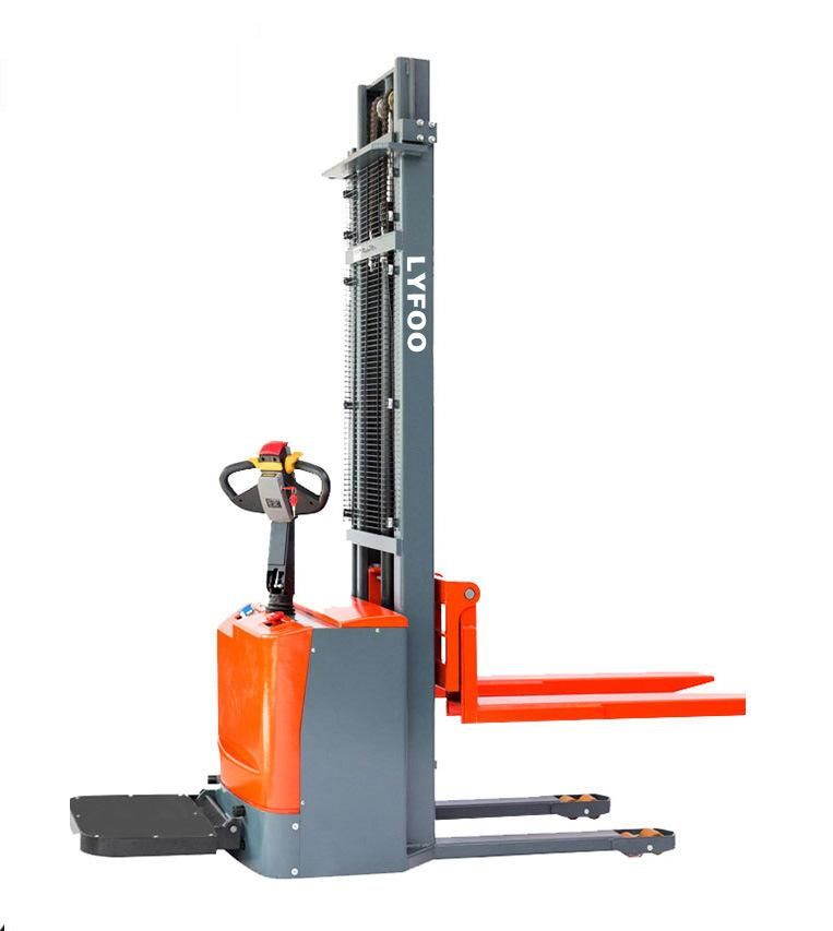 1000kg 1.5t Load Electric Stacker Forklift