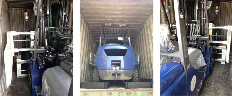 China 3.5t Diesel Bale Clamp Forklift for Sale