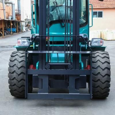 3 Ton 4X4 Hydraulic Lifting Height Rough Terrain Diesel Forklift