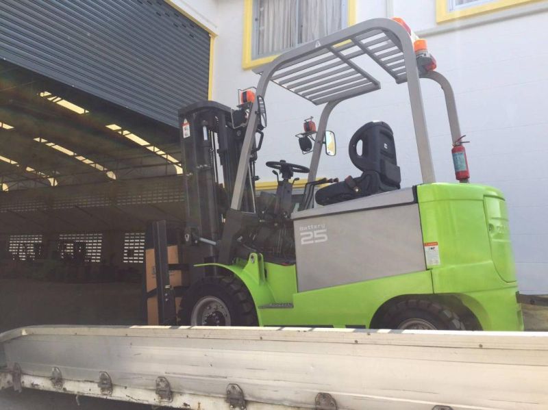 China Forklift Suppliers 2.5 Ton Electric Forklifts with Spare Parts
