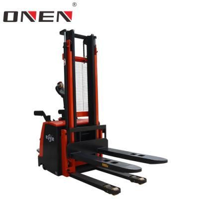 High Reputation Senior 1500-2000kg Warehouse Industrial Electric Pallet Stacker with ISO14001/9001 TUV GS CE Tested