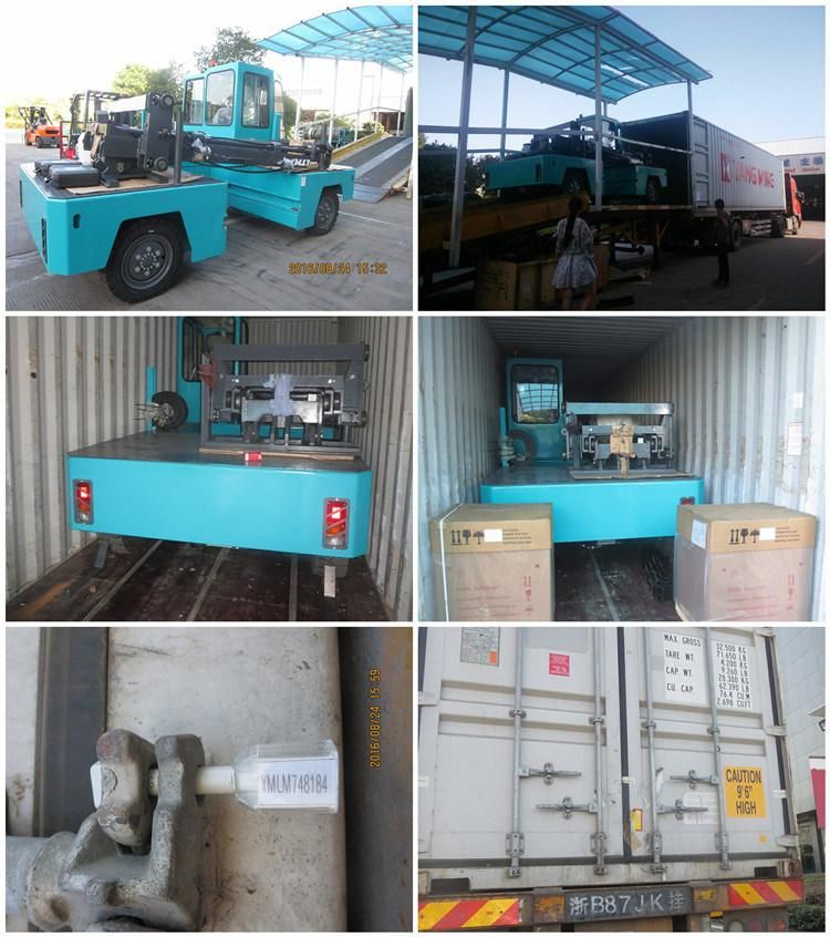 3 Ton Side Lifting Truck 3t Electric Battery Side Forklift Truck