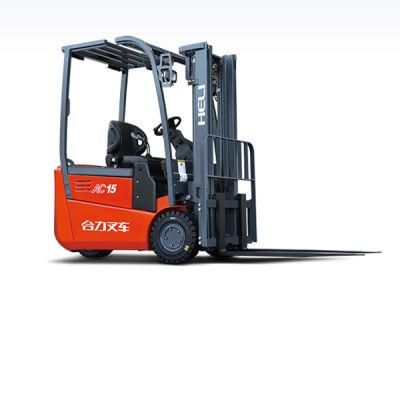1.25t 1.5t Three Wheel Electric Forklift Rear Drive