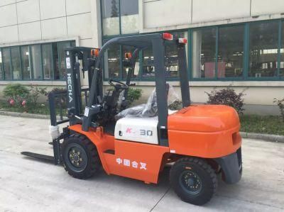 Hecha Forklift K Series 3 Ton Diesel Forklift with Japanese Engine