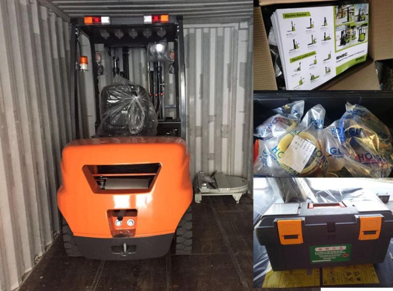 Montacargas 3.5ton Diesel Forklift with Cabin