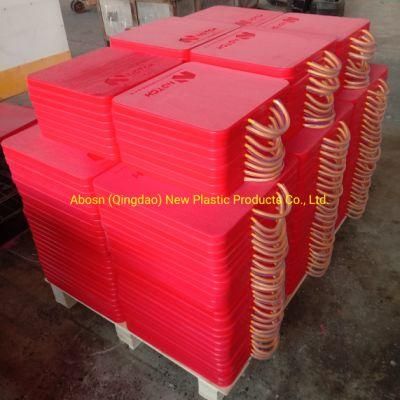 Anti Impact Foot Bearing Support 400X400 Crane UHMWPE Outrigger Pad