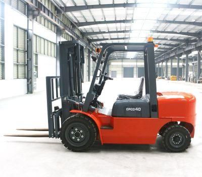 Automatic Transmission China 3.5ton 4ton Diesel Forklift with Japan Isuzu Engine