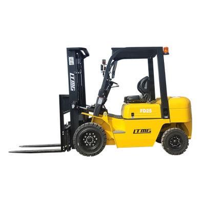 Ltmg 1.5ton 2.5ton 3ton 4 Ton Diesel Forklift Mini Forklift Work in Container