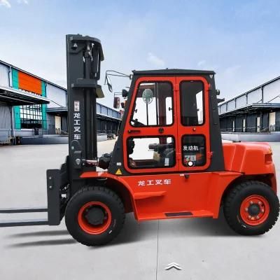 CE Approved Forklift Heavy Duty Diesel Forklift Truck Japanese Engine