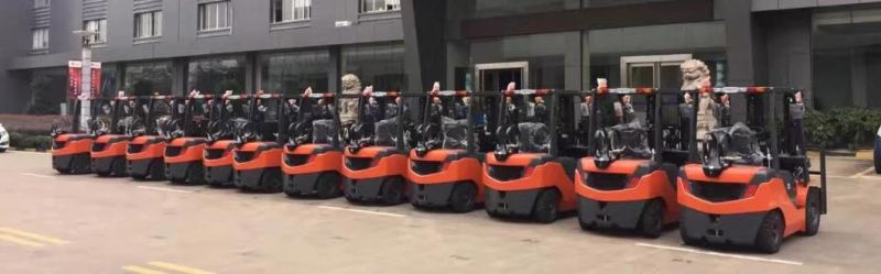 Customized Forklift 2 Ton Gas Power Forklifter
