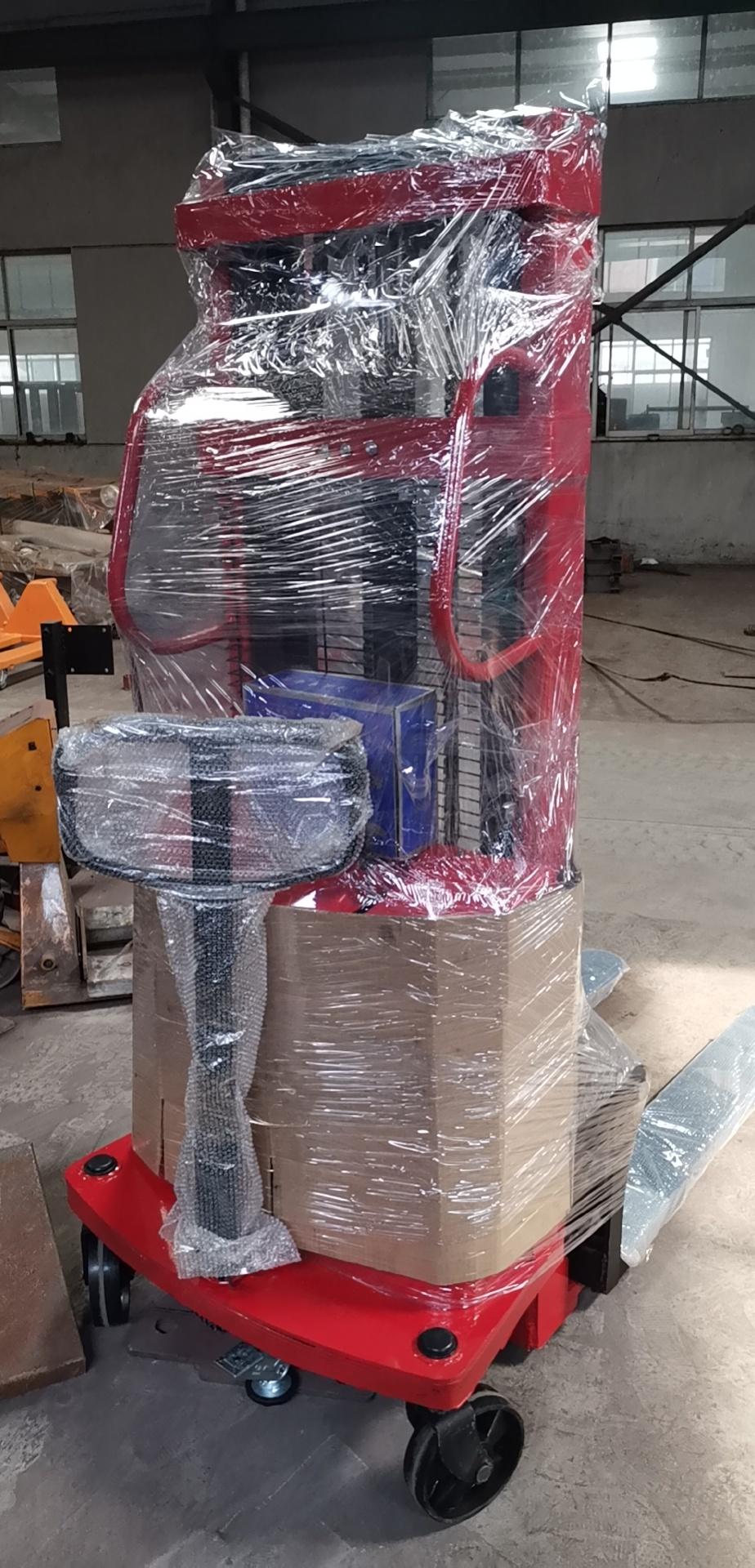 Semi Electric Pallet Reach Forklift Battery Power Straddle Walkie Semi-Electric Stacker 1000kgs, 1500kgs, 2000kgs, Lifting Height 1.6m 2m, 2.5m and 3.5m