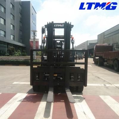 Ltmg 8 Ton Diesel Forklift with Dual Front Tires and Japan Isuzu Engine