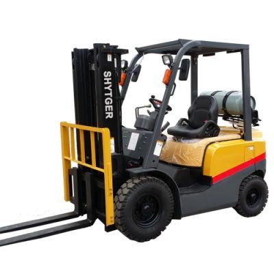 3-3.5ton Gasoline (LPG) Forklift with Paper Roll Clamp