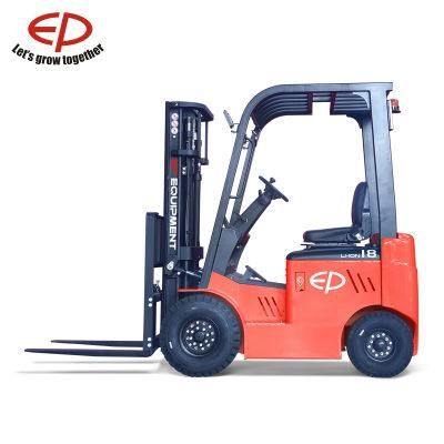 1.8 Ton Compact Size Big Legroom Li-ion Electric Forklift with on-Borad Charger