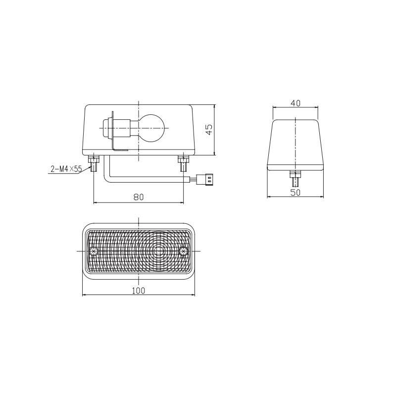 Forklift Parts Forklift Lamp Bfp18037