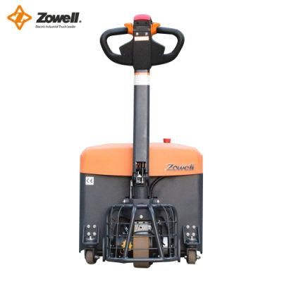 Not Adjustable DC Motor Zowell Wooden Electric Power Pallet Truck