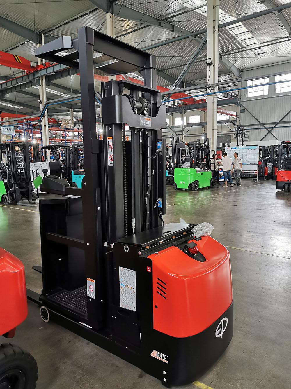 Medium Level Order Picking Truck High Lifting Electric Order Picker