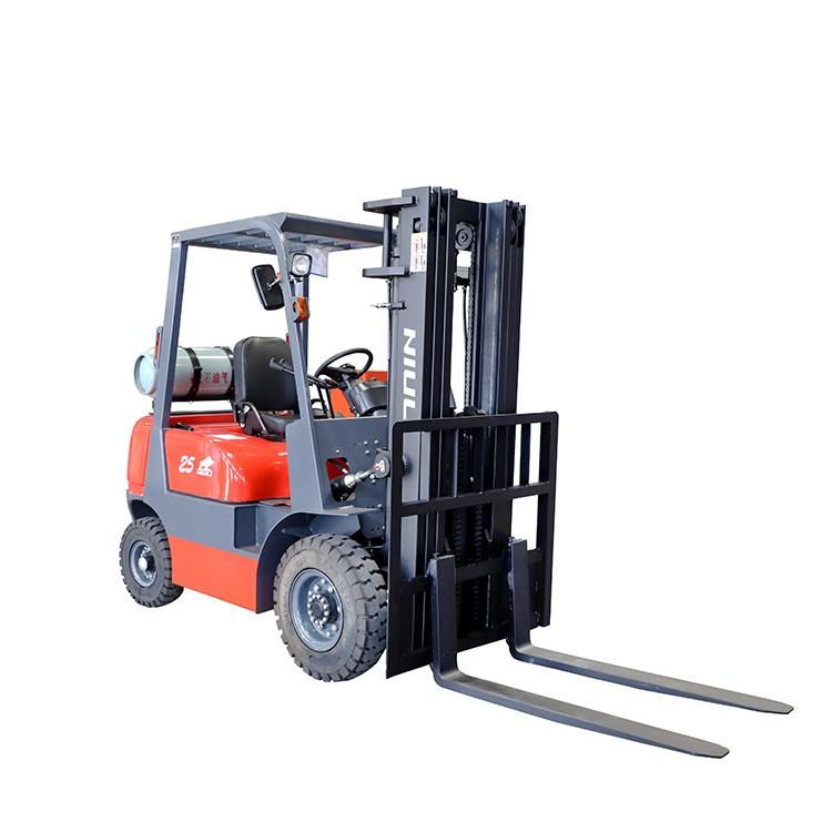 Niuli 3ton 3000kg Gas/LPG Forklift with Nissan Engine