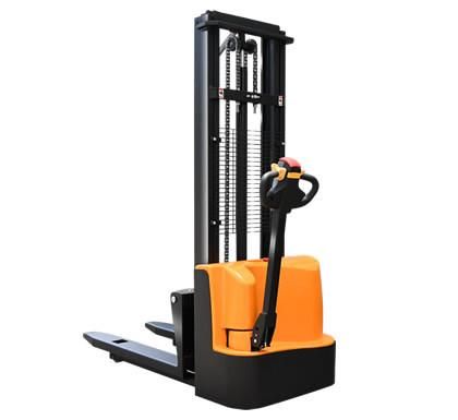 Full Electric hydraulic Forklift Reach Walking Type Stacker