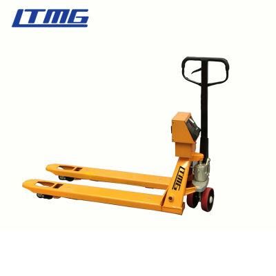 Chinese Manual Pallet Forklift 2ton 3ton 5ton Hand Pallet Truck with Electric Weighing Scale in Stock