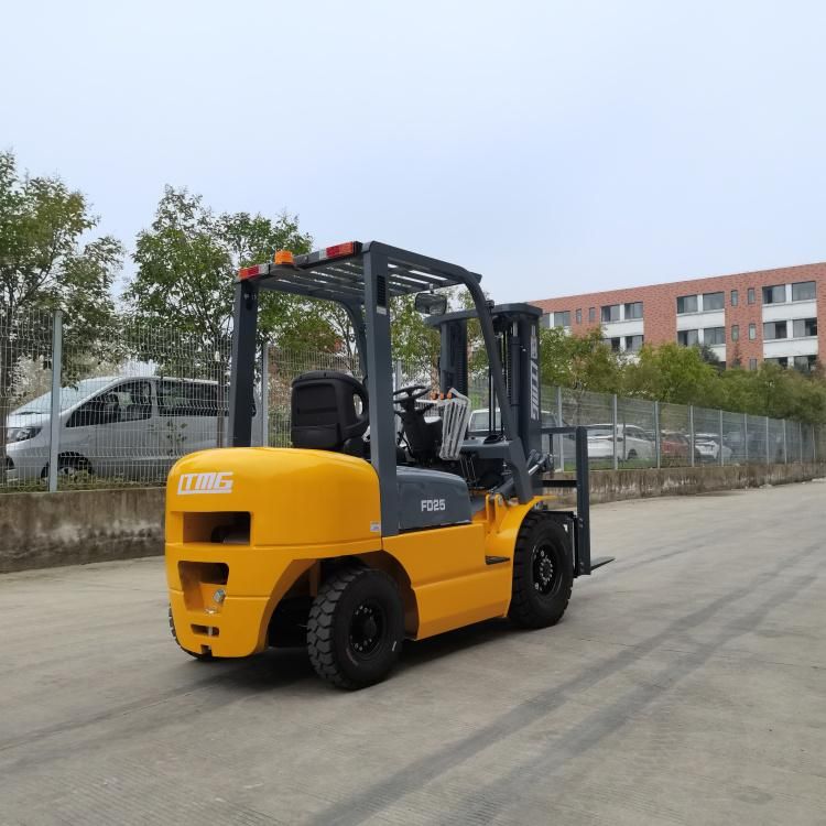 Best Design Diesel Forklift Truck 2.5ton 3ton 3.5ton 4ton 5ton Small Diesel Forklift 6m Height Mast