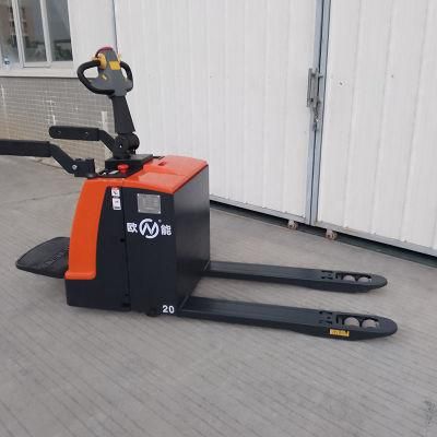 2000/3000/5000 Kg Lithium Battery Operated Electric Pallet Truck with Small Turning Radius Electric Pallet Truck