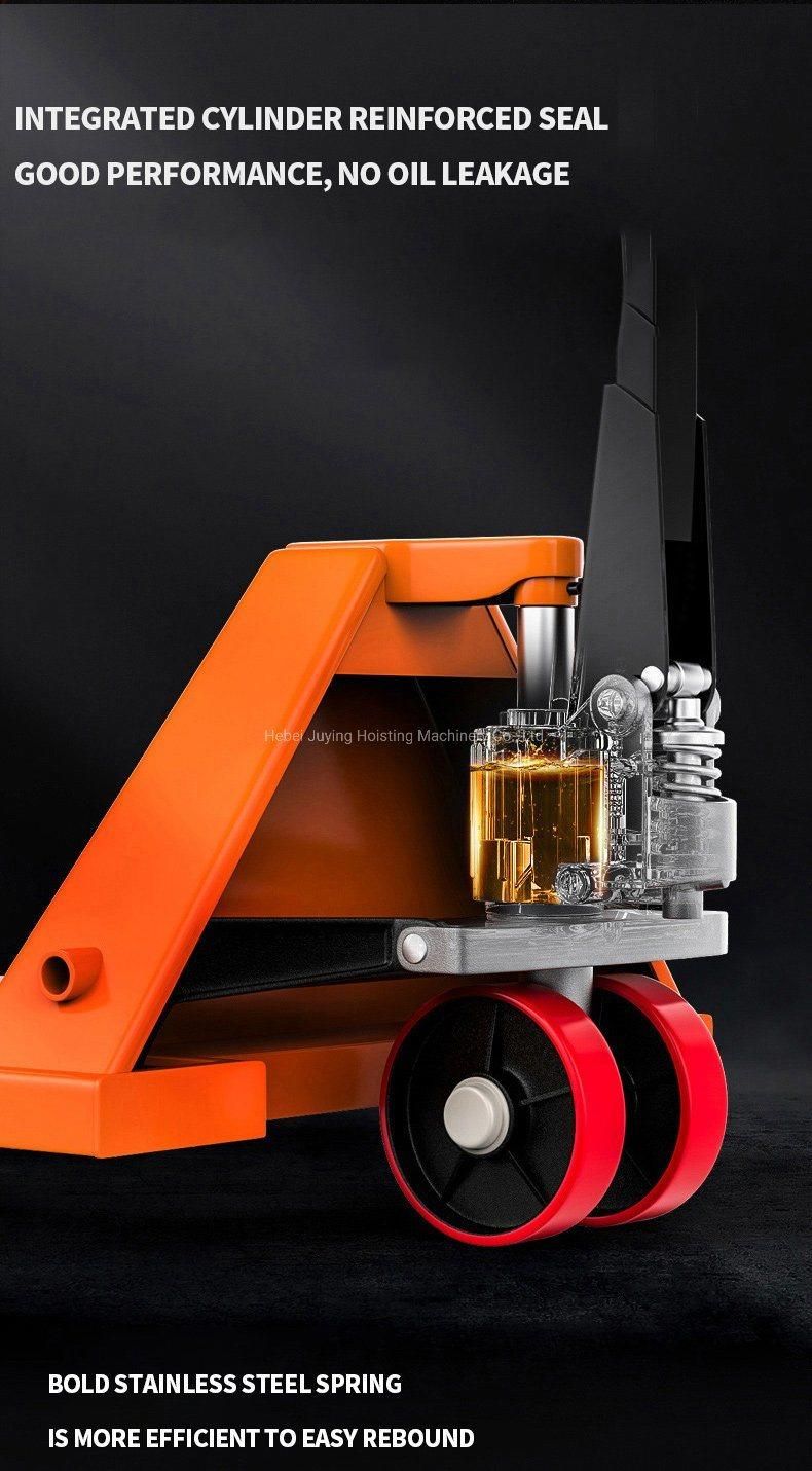 2.5t Manual Hydraulic Forklift Hand Pallet Lift Truck