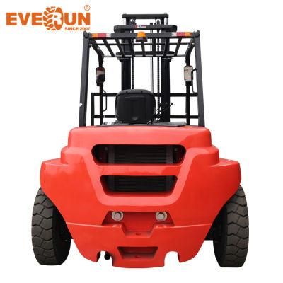 Everun Erdf70 High Efficiency Flexibility Counterbalance 7ton Diesel Forklift