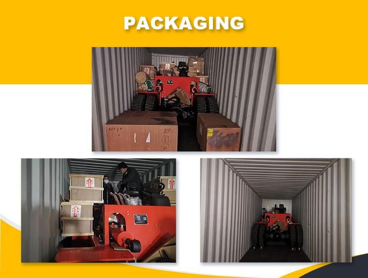 Container Handler Heavy Duty Diesel Forklift Truck 10 Ton 12 Ton 15 Ton 16 Ton Forklift with Rops/Fops Cabin and Air Conditioner