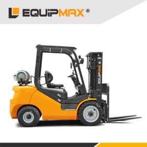 Triplex 4.5m Mast Gas Fuel Forklift 2.5ton