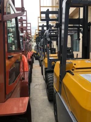 8 Ton Diesel Forklift with Isuzu Engine Optional Attachment