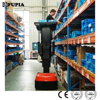 China Factory Direct Sale 300kg Warehouse Battery Ladder Platform Electric Order Picker