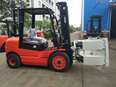 3ton Counterbalaced Forklift with Paper Roll Clamp (FD30T)