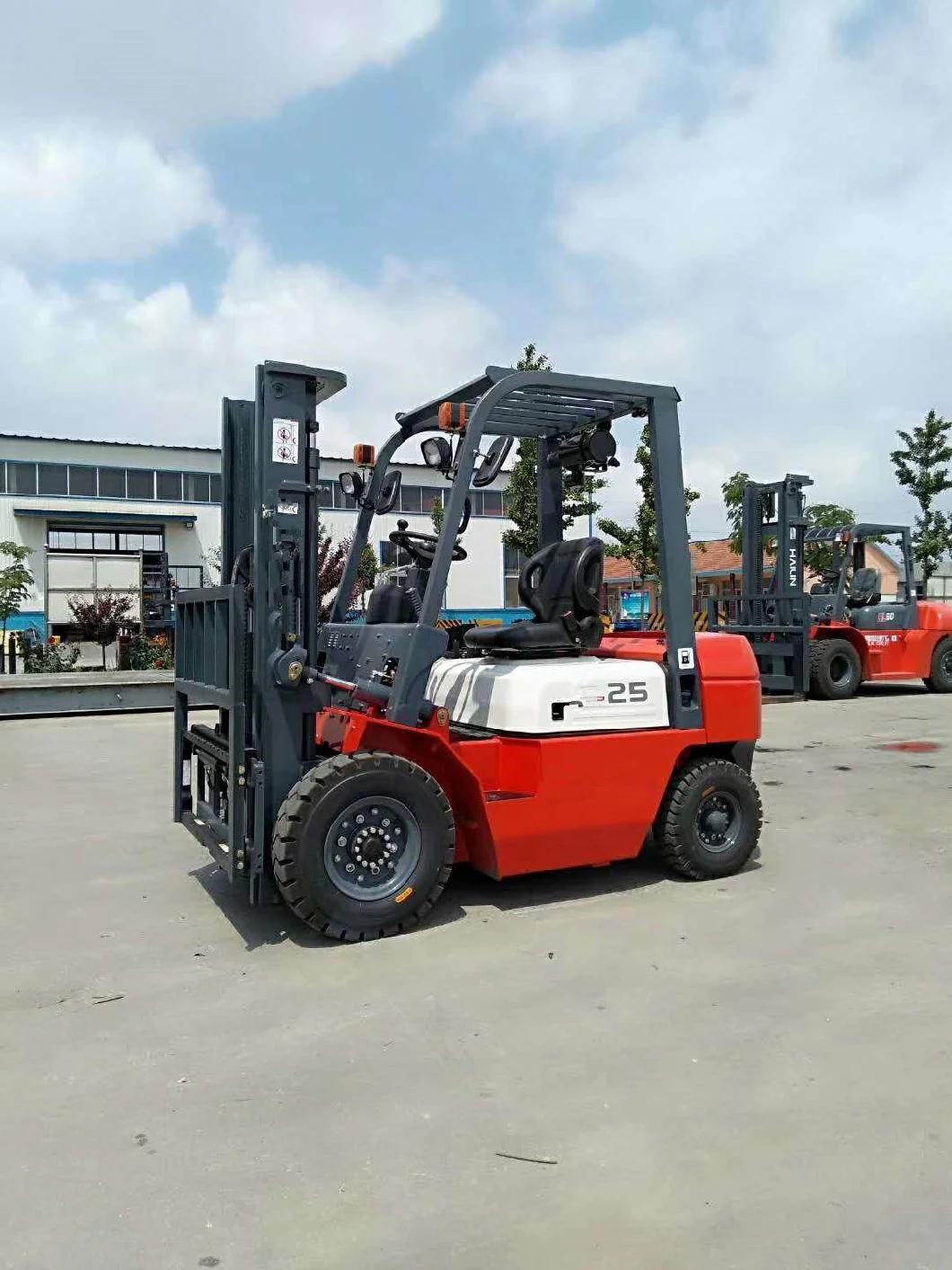 Strong 2.5 Ton Diesel Forklift with Japanese Isuzu C240 Engine