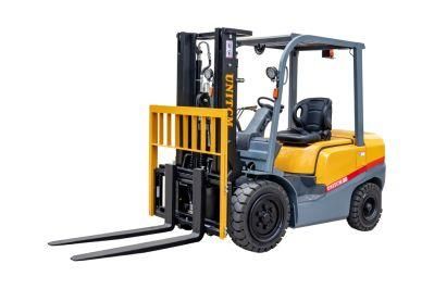 China Hydraulic Transmission Material Handling 2.5 Ton Diesel Forklift Truck