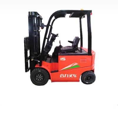 1t 1.5t 1.8t Electric Forklift Counterbalanced Heli Forklift Trucks
