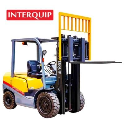 Interquip Tcm Style Diesel Forklift Truck 2 Tons/ 2.5tons/3 Tons/3.5tons with Isuzu Engine