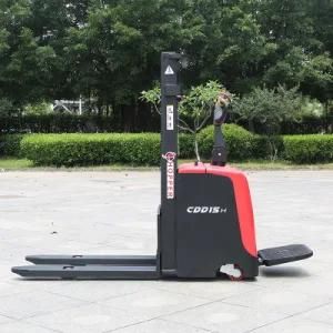 Battery Pallet Truck Electric Pallet Stacker with Ce (CDD15H)