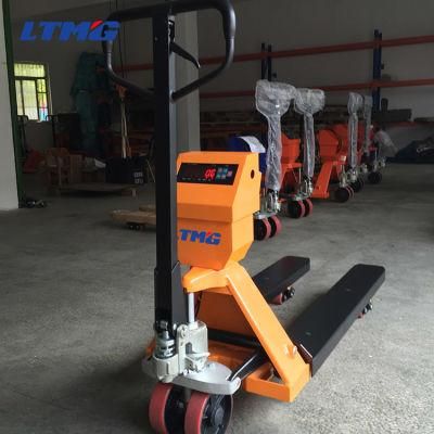 2 Ton 2.5 Ton Warehouse Equipment 2 Ton Hand Pallet Truck with Electric Scale